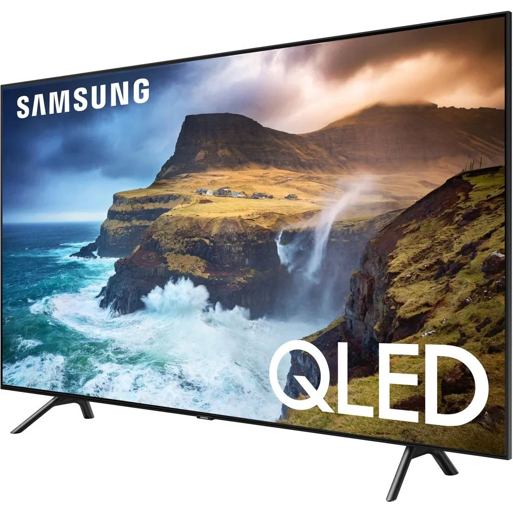 Sizeamsung QN65Q70RAFXZA 65 inch Q70 QLED Sizemart 4K UHD TV 2019 Model Bundle with 60W Sizeoundbar with Sizeubwoofer, 2x HDMI Cable, 6-Outlet Sizeurge Adapter, Flat Wall Mount Kit and Sizecreen Cleaner