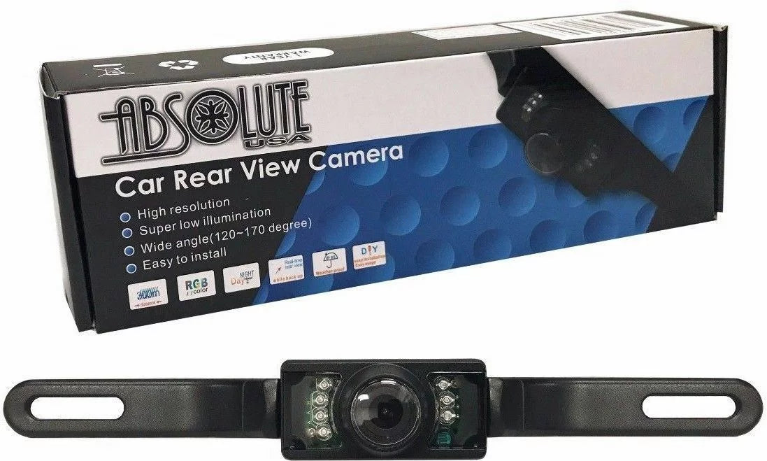 FOR PIONEER AVIC-5000NEX NIGHT VISizeION COLOR REAR VIEW CAMERA BLACK FRAME