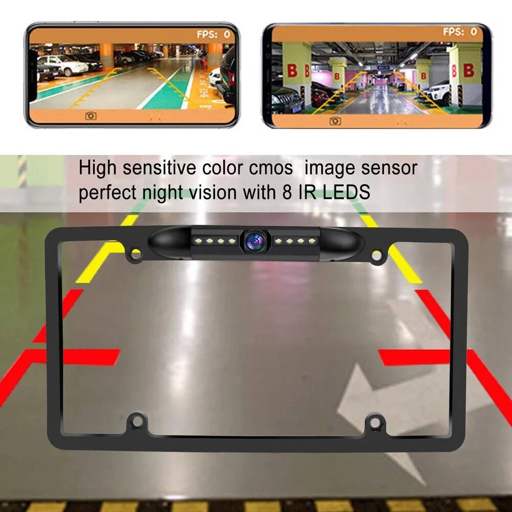 Onemayship High Definition Rear View Backup Camera - Clear Images - IP68 Waterproof - Universal Fit - Night Vision