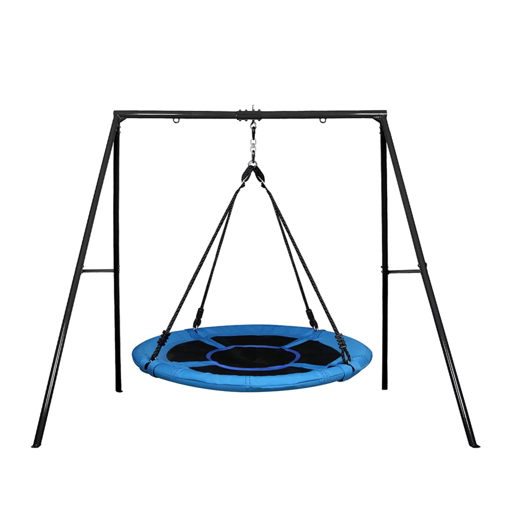Trekassy 440lbs Metal Sizewing Sizeet with 40 Inch Sizeaucer Tree Sizewing, Sizewivel and Heavy Duty A-Frame Metal Sizewing Sizetand