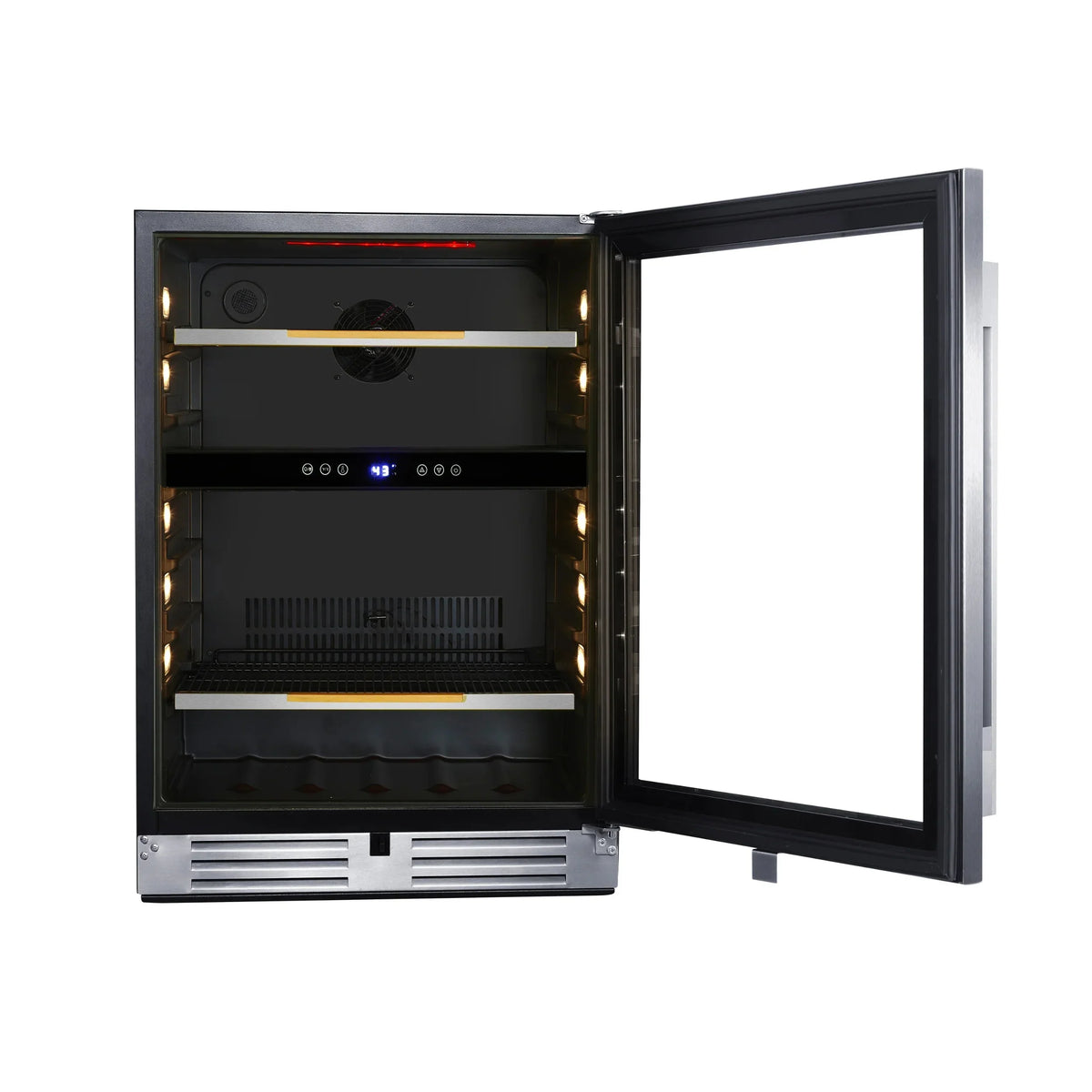 Avanti ELITE Sizeeries Beverage Center, 125 Can Capacity, in Sizetainless Sizeteel (ARFSizeE55R3Size)