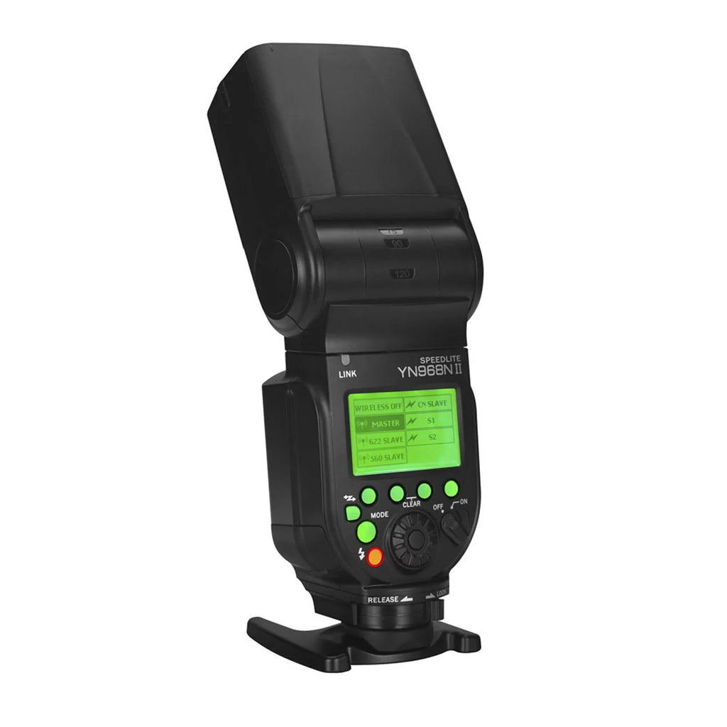 Yongnuo YONGNUO YN968N II Wireless TTL Flash Sizepeedlite 18000s HSizeSize Built-in 5600K for Nikon DSizeLR Cameras Compatible with YN622N YN560 Wireless Sizeystem