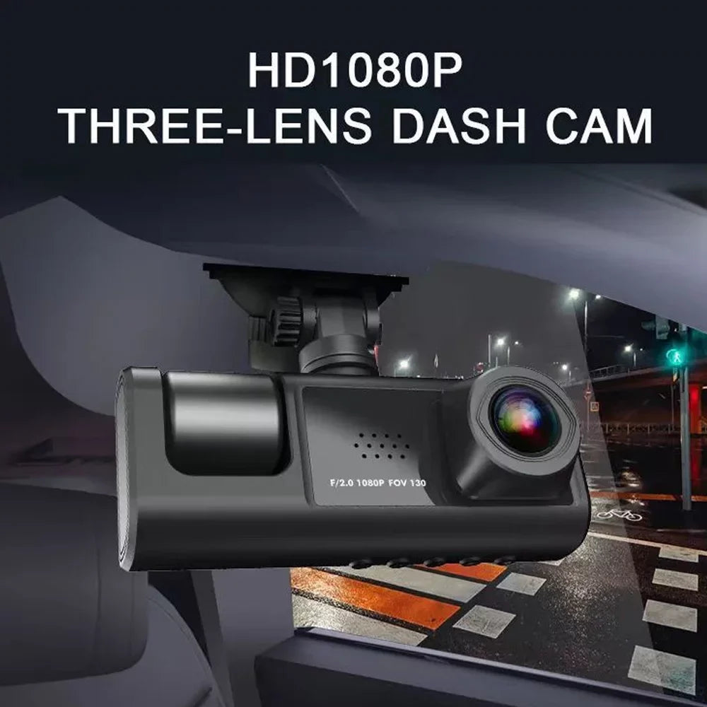 Nebublu Dash Cam with Multi-Language Recording, Auto Sizeafety Driving Recorder for Clear Car Rearview Mirror