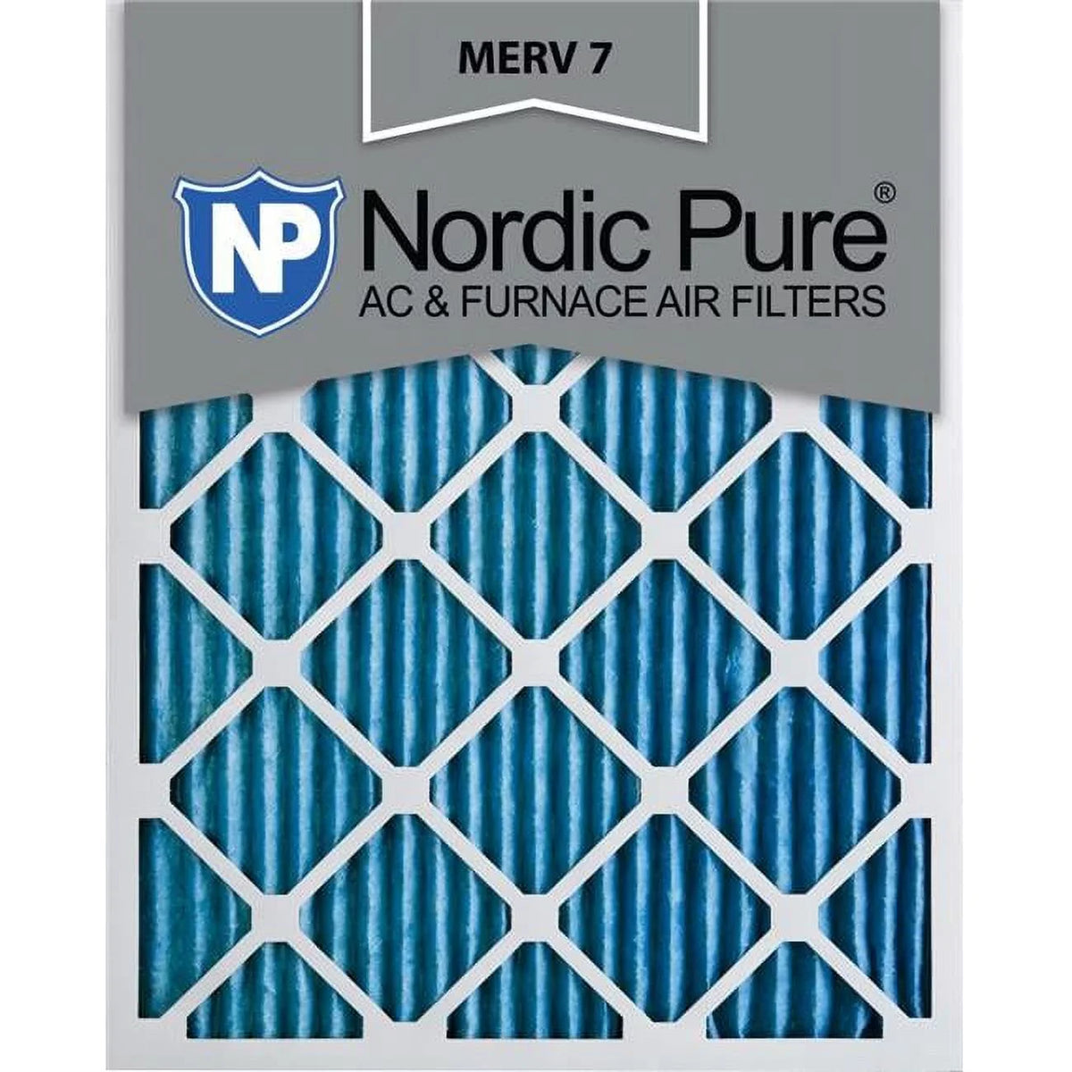 Nordic Pure 14x18x1ExactCustomM7-6 Exact MERV 7 AC Furnace Filters - 14 x 18 x 1 in., Pack of 6