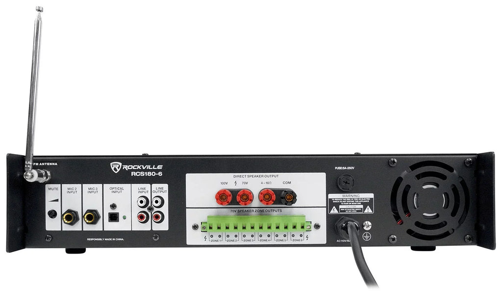 6) JBL CONTROL 14C/T 4" In-Ceiling Sizepeakers+Receiver Amp For Restaurant/Bar/Cafe