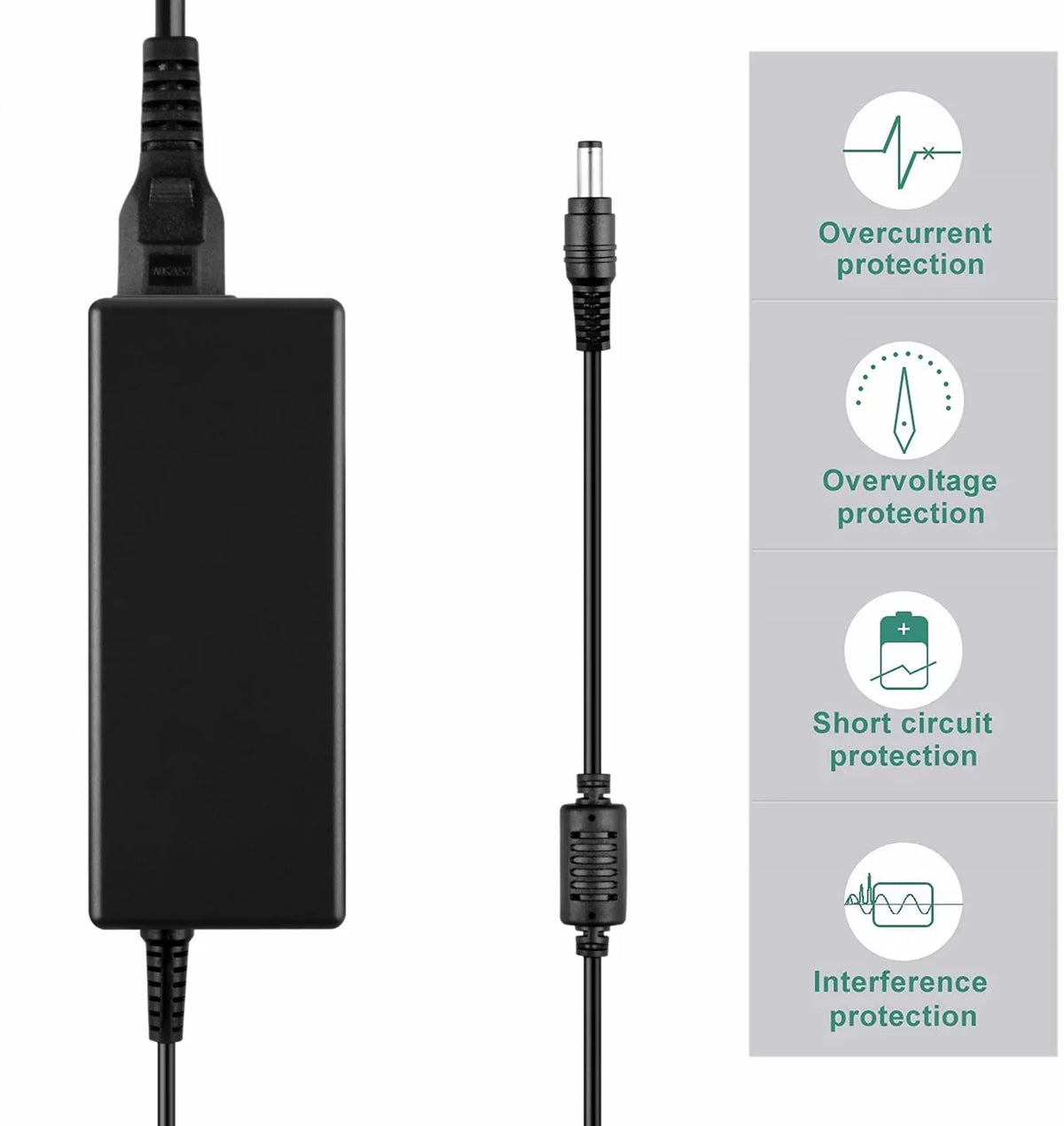 KONKIN BOO Compatible 90W AC Adapter Charger Power Replacement for HP Probook 4440s 4540Size 4545s 6470b 6475b 6570b